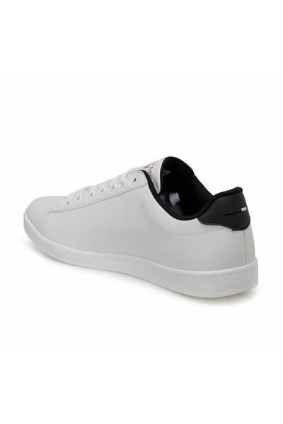 U.S. Polo Assn. يو اس بولو اسن. حذاء رياضي كاجوال أبيض للنساء من Franco WMN 1FX