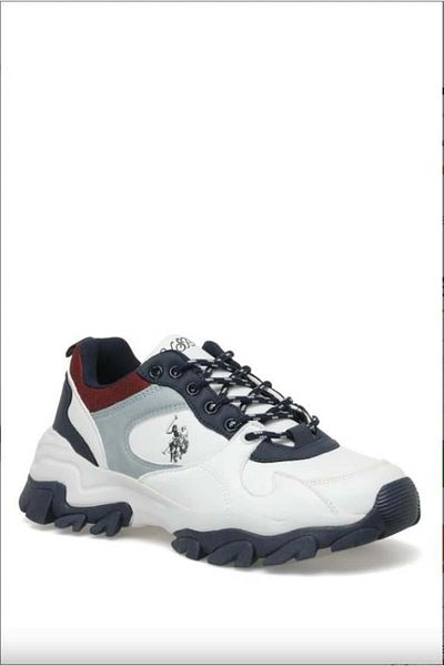 U.S. Polo Assn. Asociația Polo din SUA. 101172499 Pantofi sport pentru femei Tracky 2PR alb-albastru