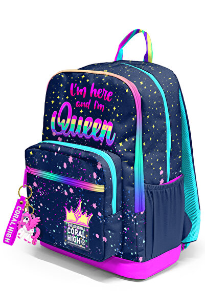 Coral High Multicolored School Backpack 23635