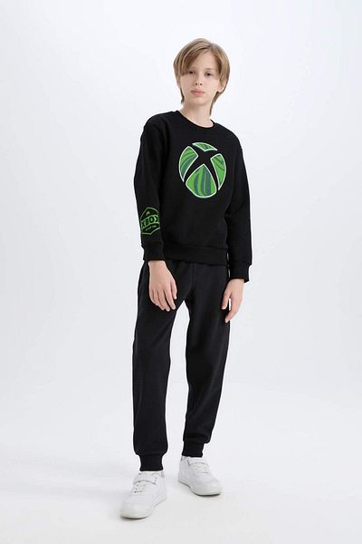 DeFacto Boy's Xbox Crew Neck Sweatshirt D6744A824Wn