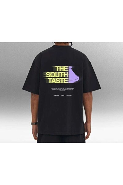 Harajuku Style Μαύρο σχέδιο στην πλάτη, Unisex, Oversize