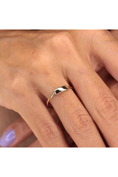 FasekGold Gümüş Yüzük - Radiant Kesim Gümüş Yüzük-925 Ayar Gümüş Kişiselleşti...