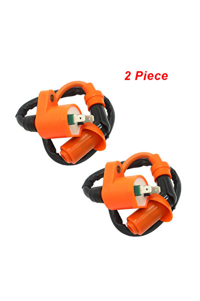 Choice 2 Piece Motorcycle Performance Parts Ignition Coil System Unit For GY6...