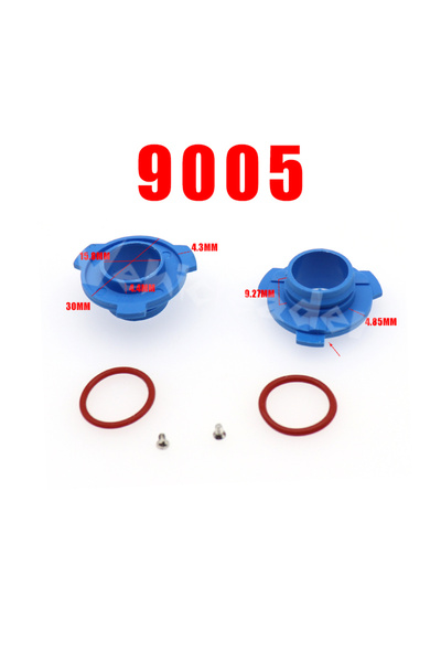 Choice1 9005-HB3 2pcs Car LED Headlight Lamp Bulb Base Adapter Skets Retainer...