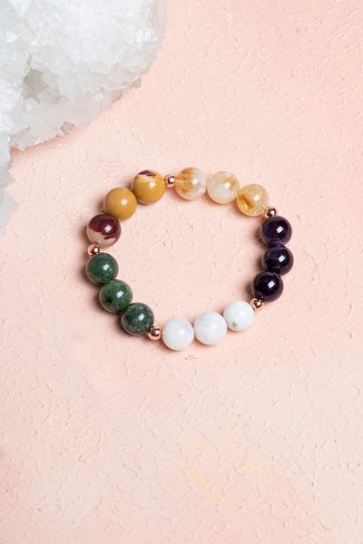 OSMANLI DOĞAL TAŞ Certified Scorpio Natural Stone Bracelet