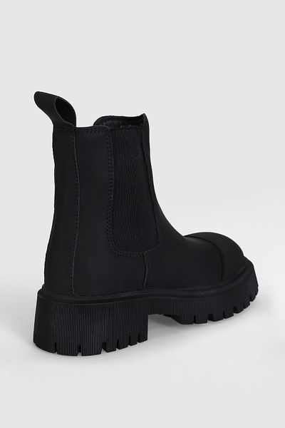 Lufian Cizme din piele de damă Sage negre