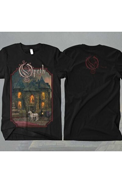 Harajuku Style طبعة Opeth سوداء كبيرة الحجم للجنسين