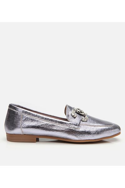 Hotiç Loafer de damă Lame din piele naturală cu cataramă
