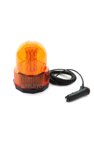 Choice Yellow Red Blue Amber 40 SMD LED Beacon Warning Signal Light for Car Truck Tractor Rotating Flash Em