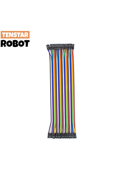 Choice 40P 20 سم F إلى F 2.54 مم خط دوبونت 20 سم 10 سم 40 دبوسًا من ذكر إلى ذ...