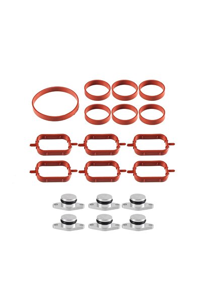 Choice 22MM Silver 6*22mm / 6* 33mm Swirl Blanks Flaps Repair Delete Kit for BMW E87 E46 E90/91/92 E39 E60/