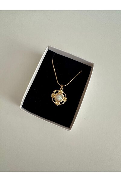 Lumina Atelier Vintage Çelik Kolye