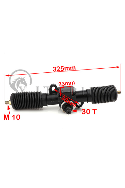 Choice C Go Kart 300 مم 320 مم 420 مم مجموعة تروس التوجيه المعزز تناسب DIY Ch...