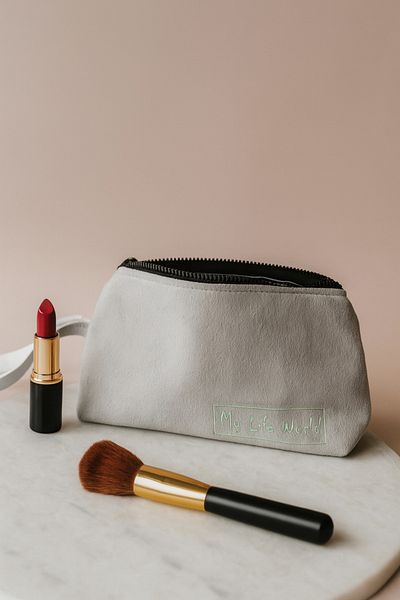 YUNUSOĞLU HOME Travel Makeup Organizer Makeup Bag, Multifunctional Cosmetic Handbag Wedding Engagement