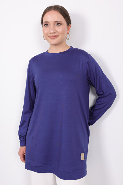 Linvey Yazlık Günlük İnce Penye Kumaş Kadın Tunik