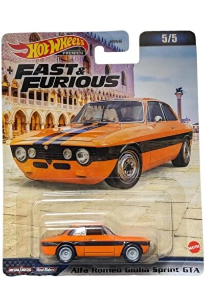 HOT WHEELS Premium Fast & Furious Alfa Romeo Giulia Sprint GTA HNW46 HKD29