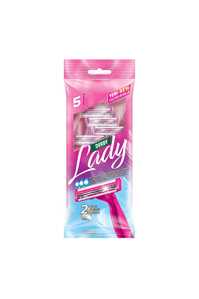 Derby Lady Kadın Tıraş Bıçağı 5lı Poşet