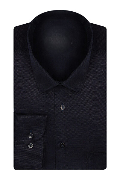 ATİLLA ÖZER Памучен плат Şamre 65% Slimfit без джобове с дълъг ръкав Сезонен