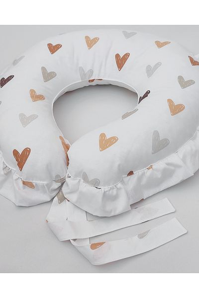 nelcollection Breastfeeding Pillow, Baby Support Cushion, Pregnant Pillow, Cotton Fabric