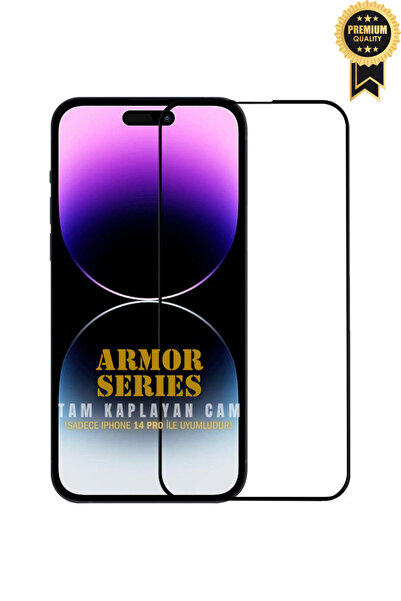 Evax (ARMOR TAM) Iphone 14 Pro Uyumlu Hizalama Aparatlı Armor Serisi Tam Kapl...