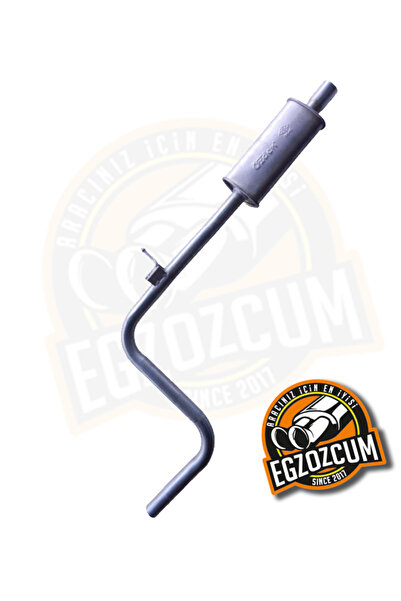 EGZOZCUM Fiat Palio 1.4 / 1.6 Uyumlu komple egzoz takımı susturucu eksoz 2001 ve sonrası