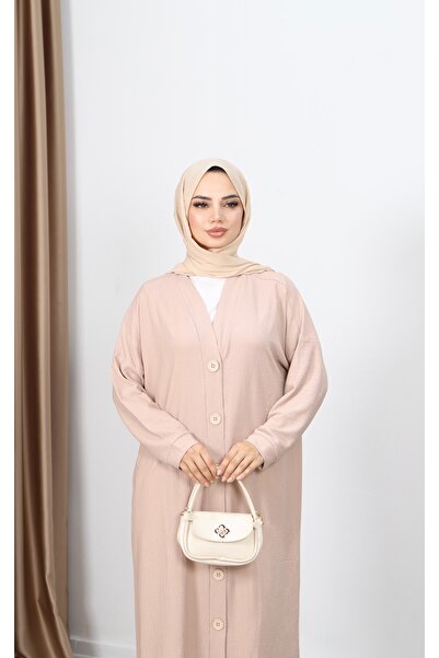 NİSUM MODA Bürümcük Long Cardigan