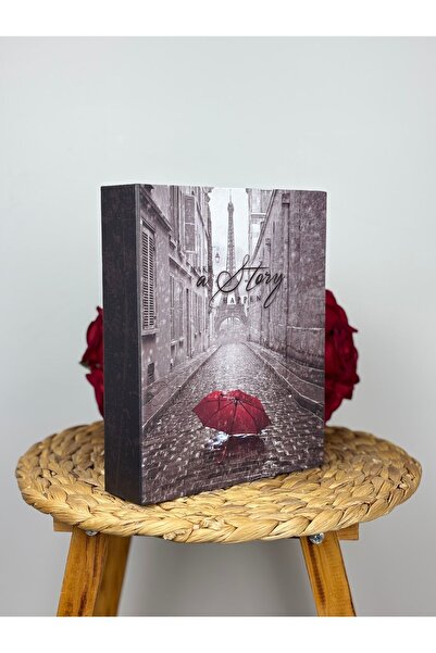 Rabsev Photo Album 10X15Cm 200 Photo Capacity Colorful Umbrella Patterned Mem...