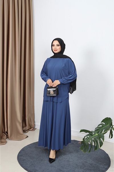 NİSUM MODA Comfortable Sandy Skirt Suit