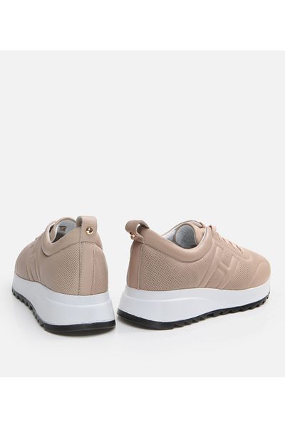 Hotiç Pantofi sport din piele de nurcă de damă