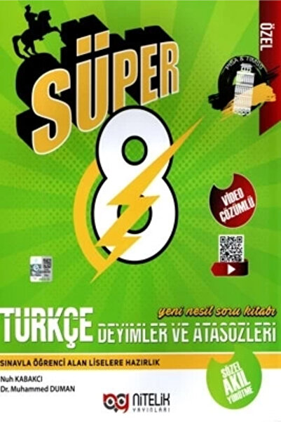 Nitelik Yayınları 8. Sınıf Lgs Türkçe Deyimler Ve Atasözleri Soru Bankası