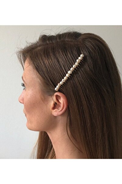 MİRSTAR Real Culture Pearl Comb Hair Clip