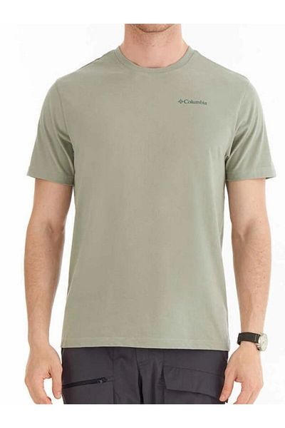 Columbia Csc Basic Slogo Brushed férfi rövid ujjú póló
