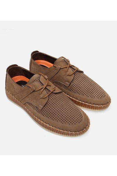Hotiç Pantofi casual din piele de nurcă pentru bărbați