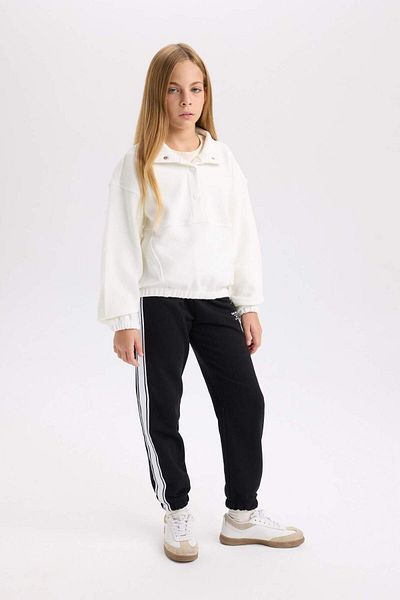 DeFacto Pantaloni de sport Jogger cu imprimeu cu talie elastică pentru fete D6567A824AU