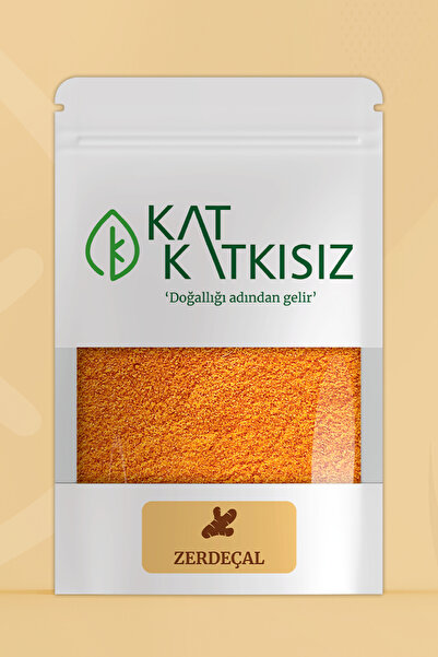 KAT KATKISIZ Zerdeçal 80gr