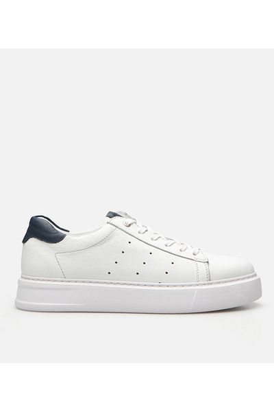 Yaya by Hotiç Men's Leather White Yaya Sports Shoes