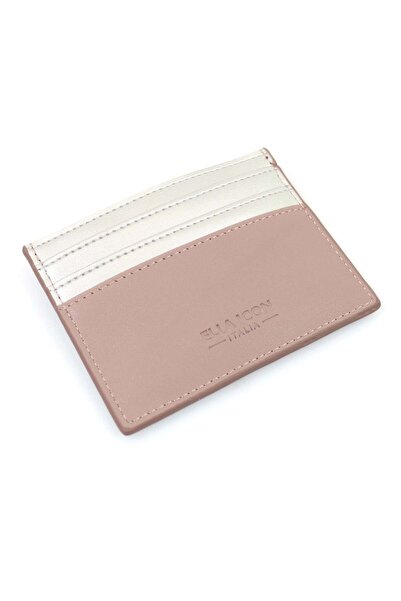 Ella Icon Etui pentru carduri Duo, Ella Icon, Roz Prafuit, 10.5x8cm