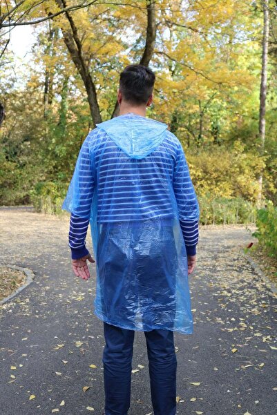 BSP Guard Pelerina de Ploaie - Model Poncho - Albastru -