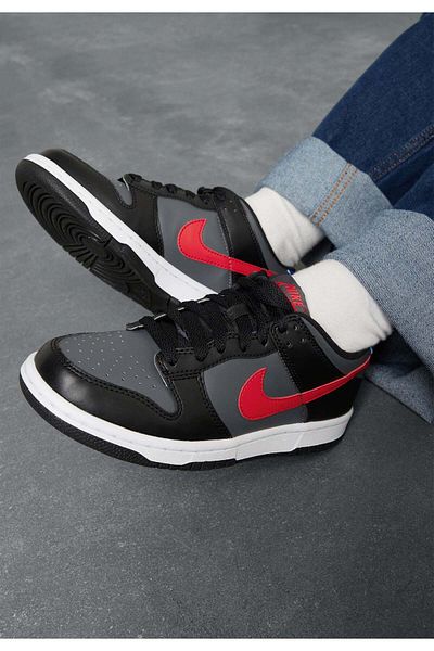 Nike Dunk Low „Negru/Roșu universitar-Alb-Albastru Racer”