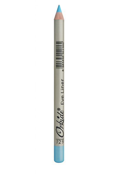 Orkide Eye Liner Suya Dayanıklı Yeşile Çalan Mavi Göz Kalemi no:129-Uzun Süre Kalıcı Makyaj