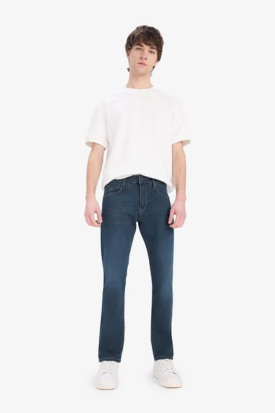 DeFacto Sergio Regular Fit Κανονική εφαρμογή Κανονική μέση με σωλήνα τζιν παντελόνι B4538AX24AU