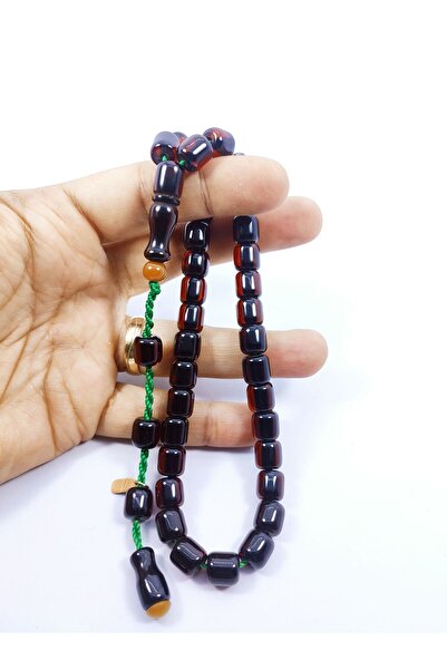 İskeçe Exclusive Muhammed Dabbas Masterpiece Modern Ottoman Squeeze Amber Certified 8044