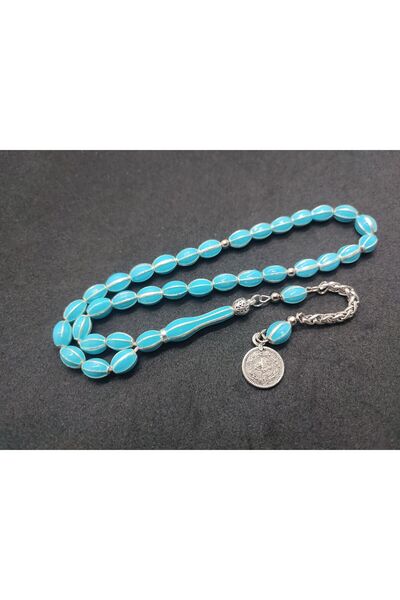 İskeçe Exclusive Model Mineli cu șase jumătăți de reglare joasă (475 de setări) Certificat de mărgele de rugăciune din argint 7743