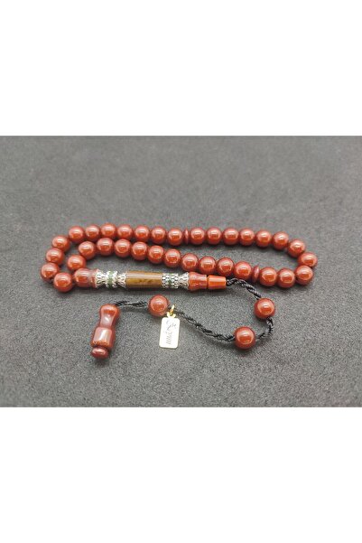 İskeçe Tesbih Zeyn Master Artifact Silver Nakkaş Strângere Chihlimbar Dublă ș...