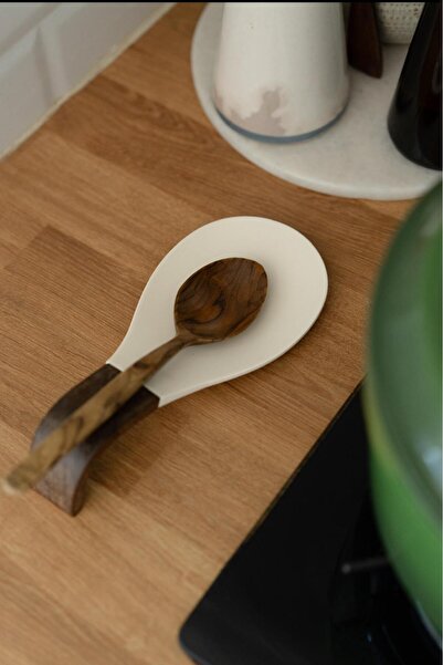 Dekorzdükkan Σχάρα κουζίνας από σιλικόνη με λαβή ακακίας