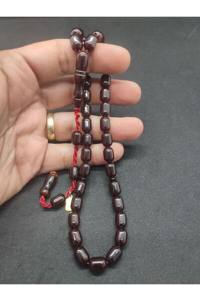 İskeçe Exclusive Muhammed Dabbas Master Work Hand Size German Bill Crimping Amber Certified 8228