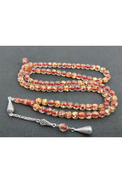 İskeçe Tesbih Furkan Gül Master Artifact - Articole certificate cu folie de aur