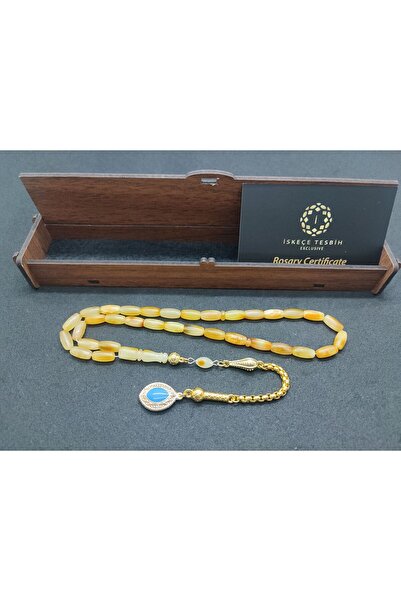 İskeçe Tesbih Opera Maestrului Kaçkar 10,48 Gr. Litfanya Rock Drop cu ciucuri...