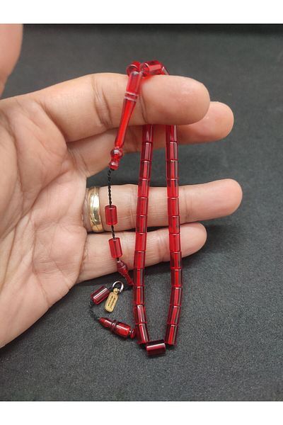 İskeçe Exclusive Mehmet Mercan Master Artifact Wrist Length (Small Size) Arrow Like Cutting Fire-I Amber Certified 8250