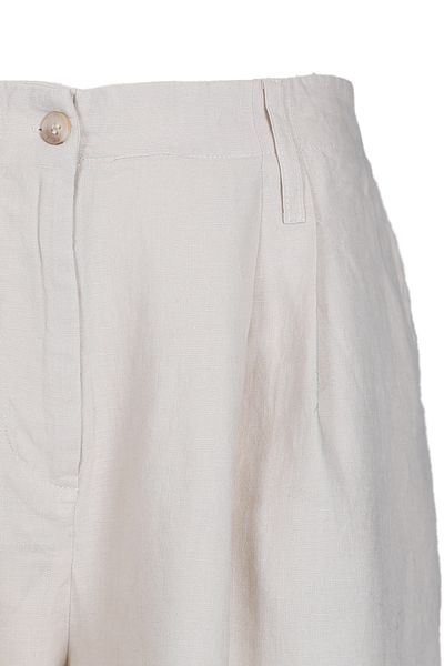 Lufian Pantaloni de dama Navasa Bej